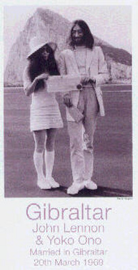 yoko ono and john lennon wedding