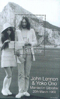 yoko ono and john lennon wedding